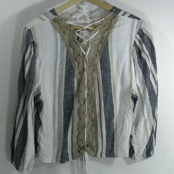 Soho Tops - Soho Jeans Boho Blouse - Size Large - Like New